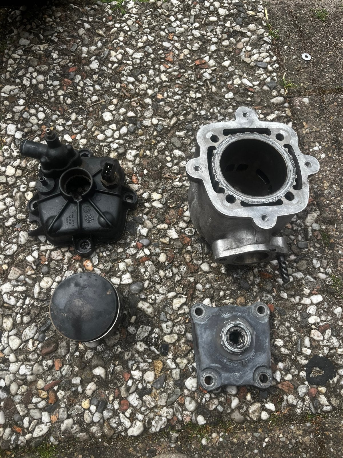 Malossi 172cc cilinder stage3 getuned, Ophalen of Verzenden, Zo goed als nieuw, Cilinder