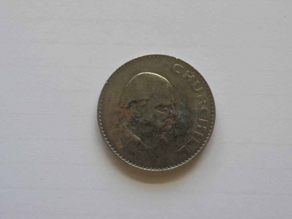Engeland Crown Churchill 1965, Postzegels en Munten, Munten | Europa | Niet-Euromunten, Verzenden, Overige landen, Losse munt