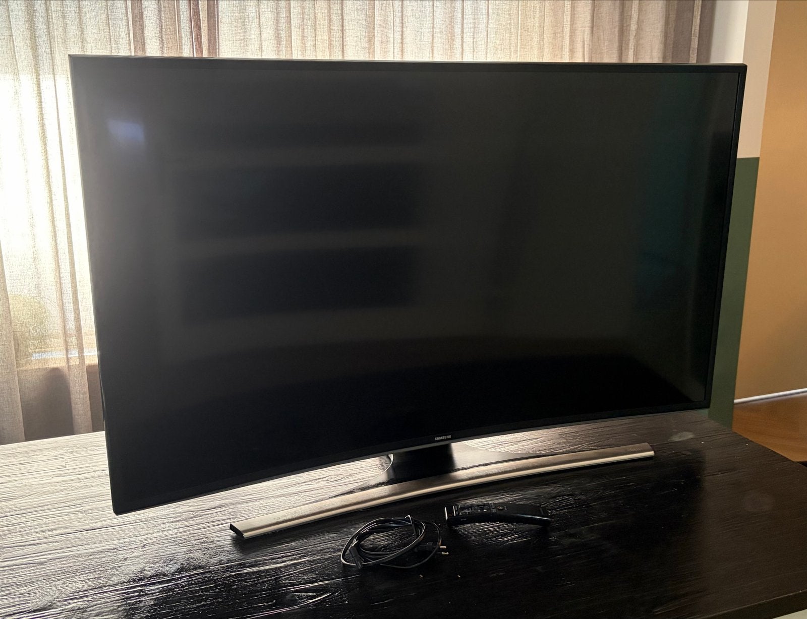 Samsung Curved TV 48 inch, Ophalen, Gebruikt, 50 Hz, Samsung