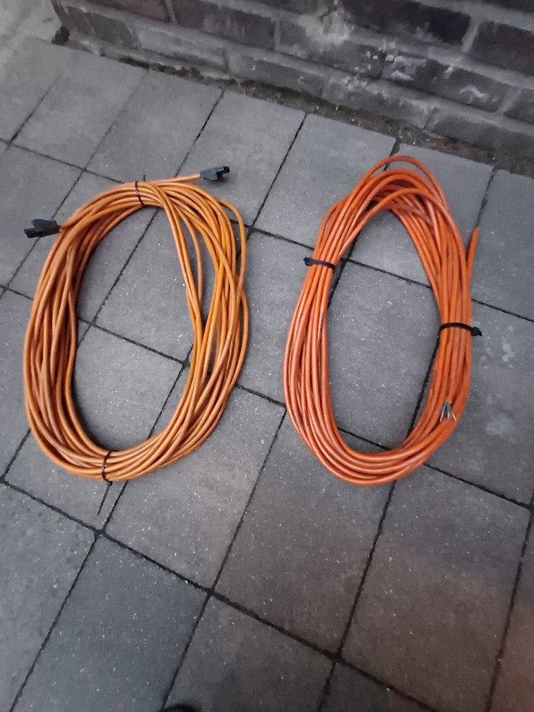 pur kabel 3x1,5mm., Doe-het-zelf en Verbouw, Ophalen, Gebruikt, Overige merken, Kabel of Snoer