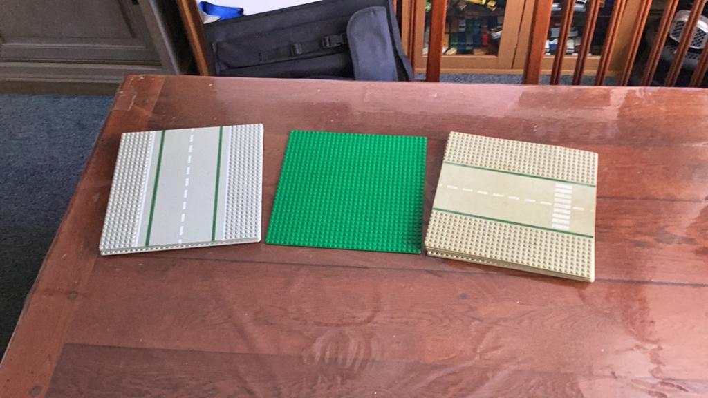 Diverse straatplaten  voor city lego., Lego, Ophalen of Verzenden, Grondplaat, City