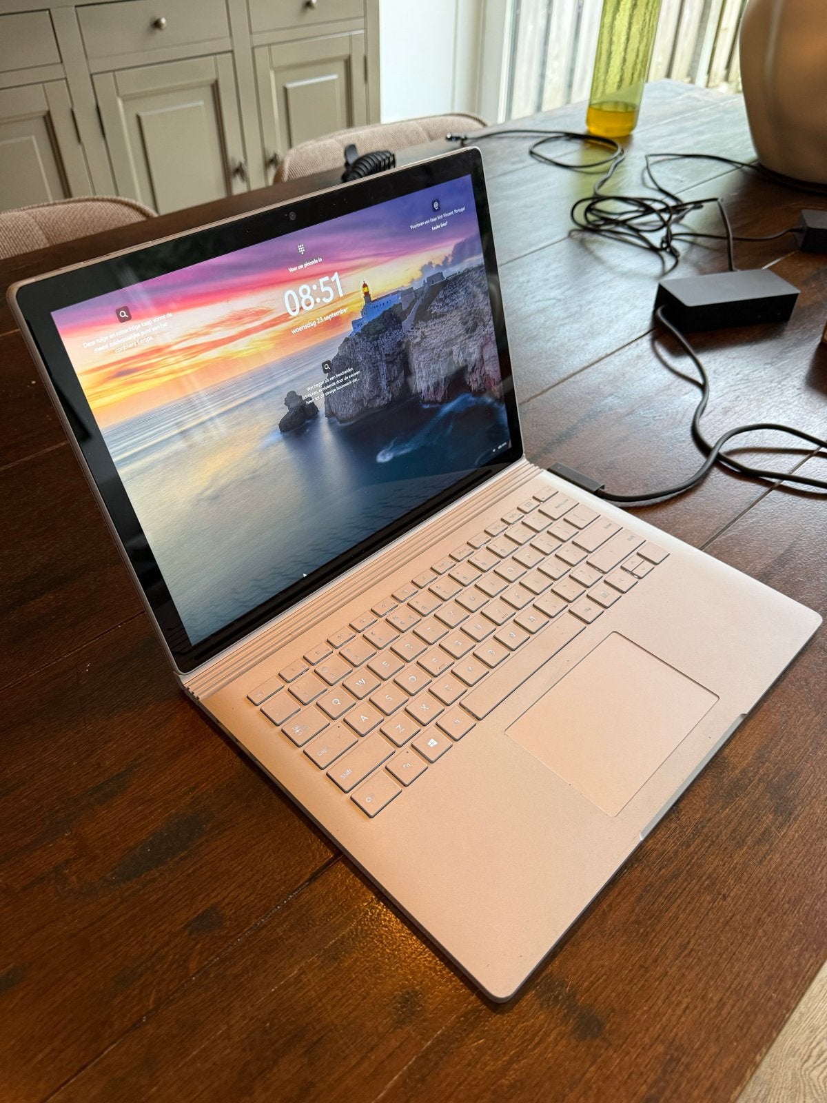 Microsoft Surface Book 2 13" i7 16GB 1TB GTX 1050 + Dock, Computers en Software, Ophalen, Gebruikt, Met videokaart, 2 tot 3 Ghz
