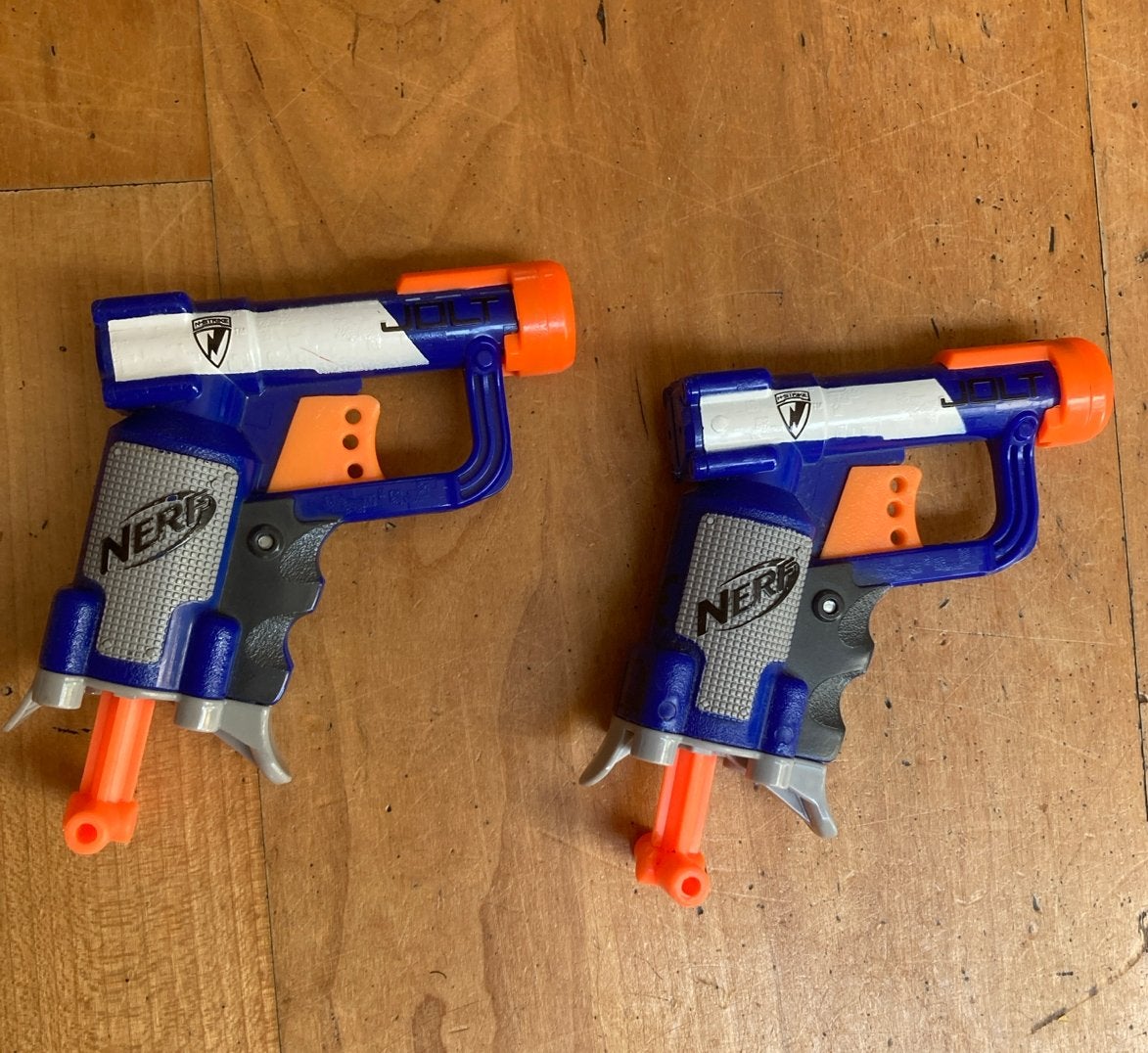 2x Nerf N-Strike Elite Jolt Blaster - Compacte Speelgoedpist, Kinderen en Baby's, Ophalen of Verzenden, Gebruikt