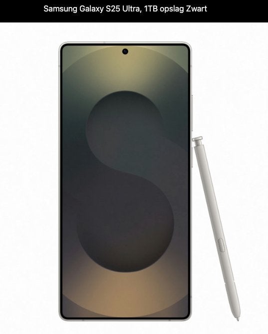 Samsung Galaxy S25 Ultra 1TB Zwart - Zo goed als nieuw, Telecommunicatie, Mobiele telefoons | Samsung, Ophalen, Overige modellen