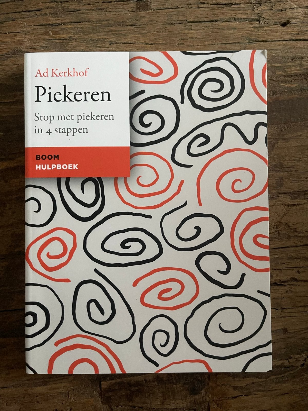 Piekeren: Stop met piekeren in 4 stappen - Ad Kerkhof, Boeken, Psychologie, Ophalen of Verzenden, Zo goed als nieuw, Klinische psychologie