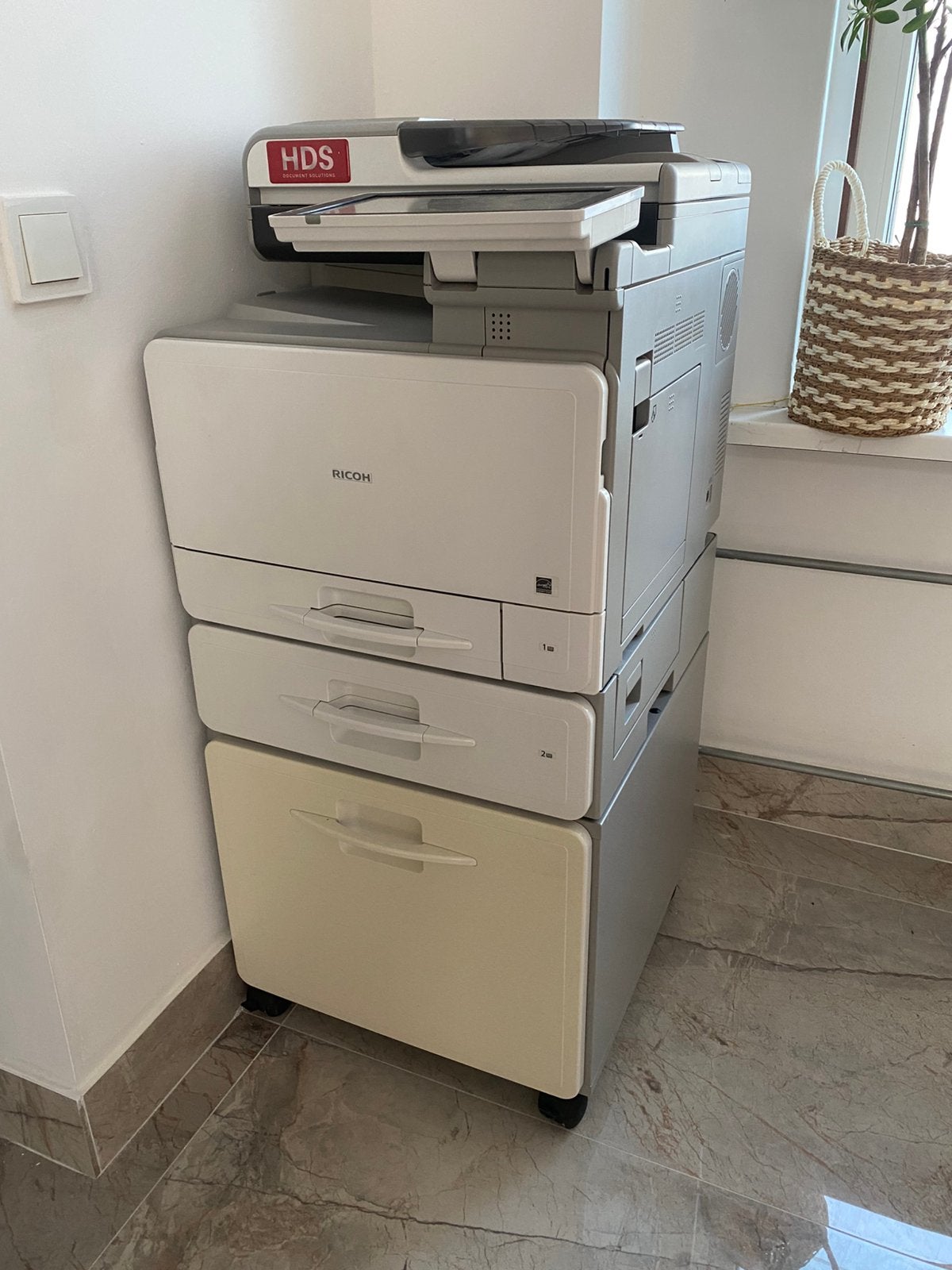 Ricoh MP C407  HDS Professionele printer, Computers en Software, Ophalen, Draadloos, Printer, Zo goed als nieuw