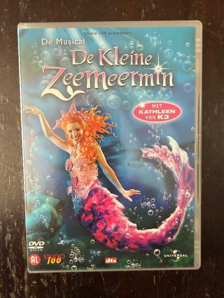 De Kleine Zeemeermin Musical DVD met Kathleen van K3, Bonusmateriaal, Alle leeftijden, Zo goed als nieuw, Show
