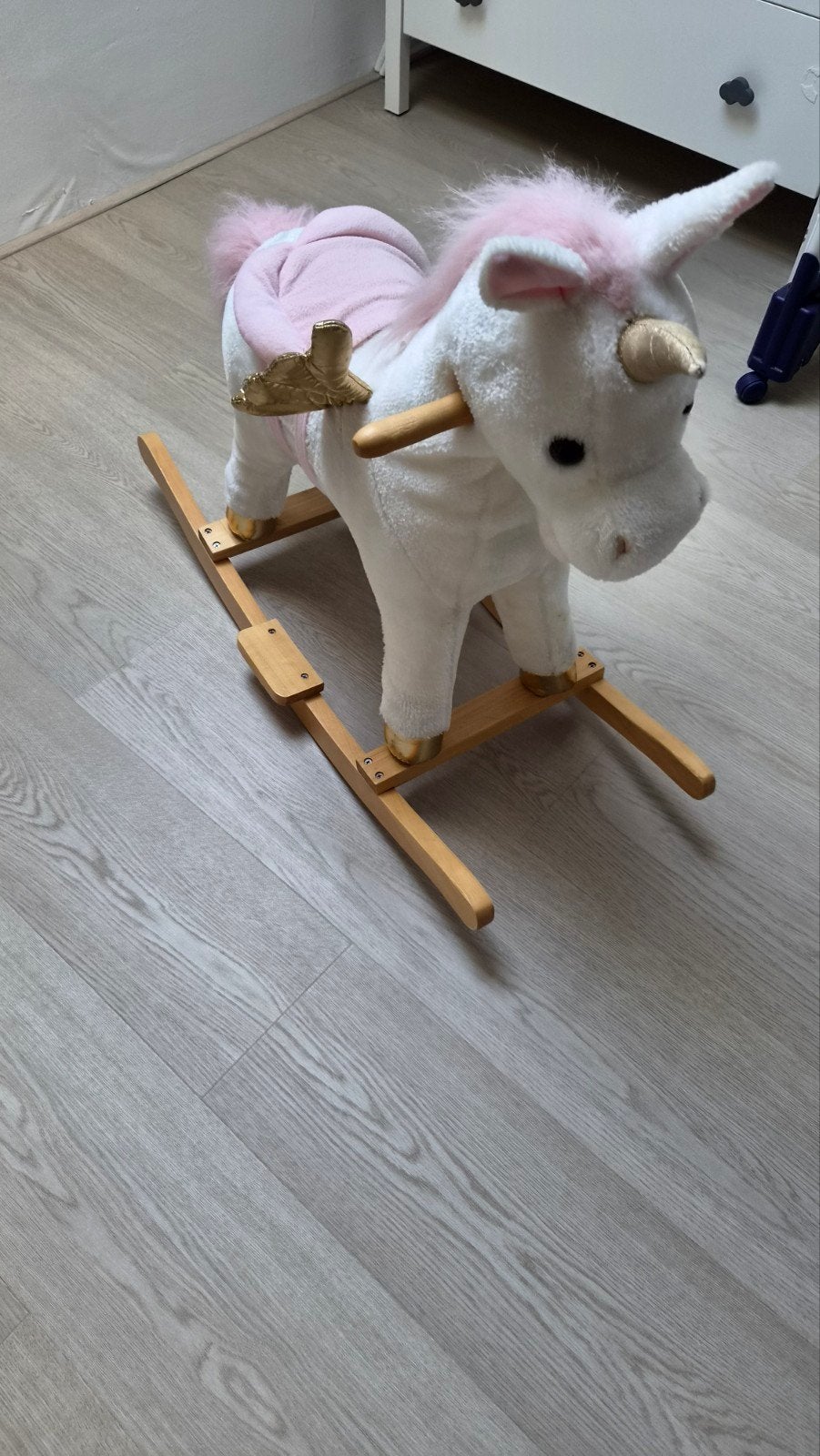 Hobbelpaard eenhoorn Maisons du Monde, Kinderen en Baby's, Ophalen, Zo goed als nieuw, Overige typen