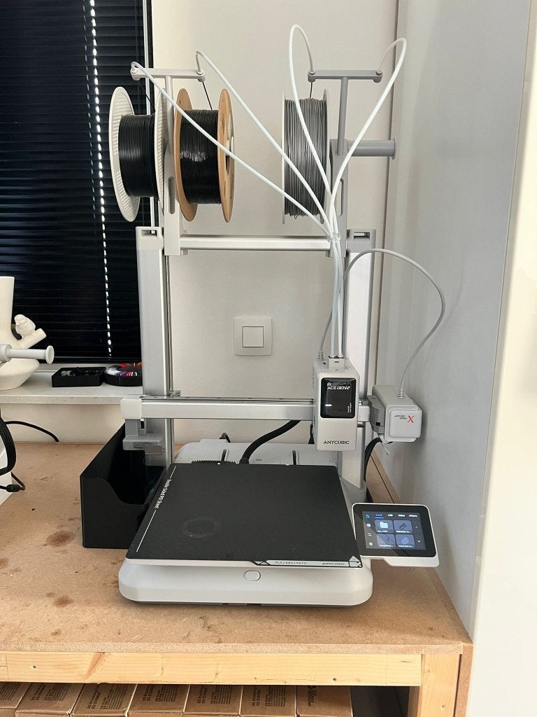 Anycubic Kobra X 3D-printer zo goed als nieuw 260 printuren, Computers en Software, 3D Printers, Ingebouwde Wi-Fi, Ophalen of Verzenden