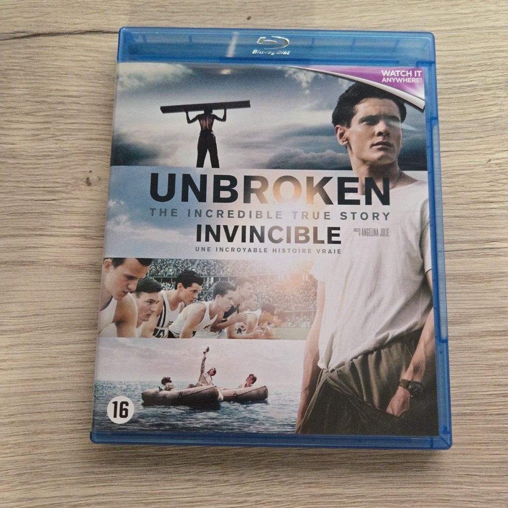 Unbroken (Blu-ray) 4 HALEN = 3 BETALEN, -, -, Actie, Ophalen of Verzenden