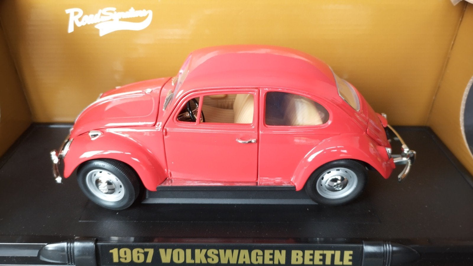 Volkswagen VW Beetle Kever 1967 1:18 Yatming Pol, Overige merken, Auto, ., Nieuw