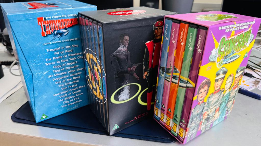 Thunderbirds, Stingray & Captain Scarlet. Boxsets, Poppen, Boxset, Ophalen of Verzenden, Vanaf 6 jaar
