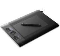 Wacom tekentablet Intuos 4 PTK-640 met Grip Pen, Ophalen of Verzenden, Gebruikt, Bedraad, Wacom