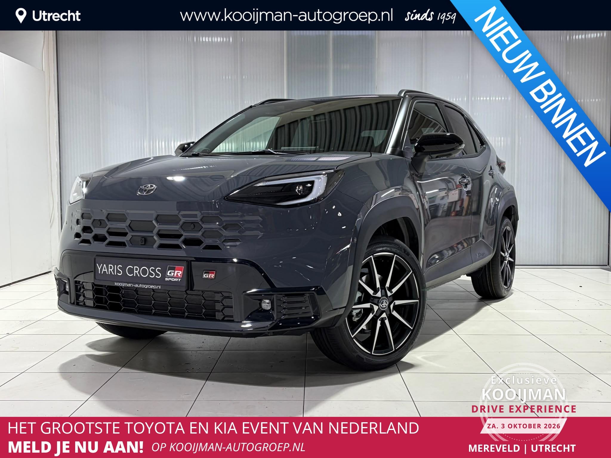 Toyota Yaris Cross 1.5 Hybrid 130 GR Sport | VOORRAADDEAL! |, Auto's, Dealer onderhouden, Automatische klimaatregeling, Euro 6