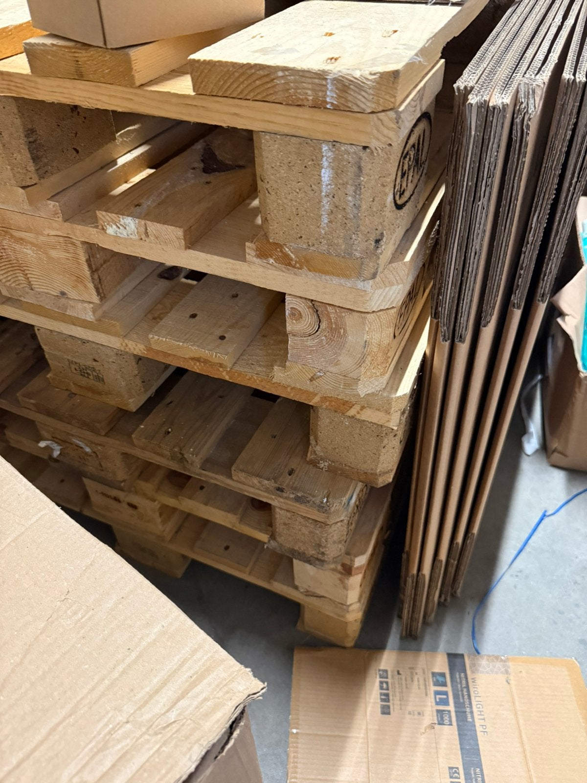Europallets - 10 stuks, Ophalen, Zo goed als nieuw, Pallet, Minder dan 200 cm