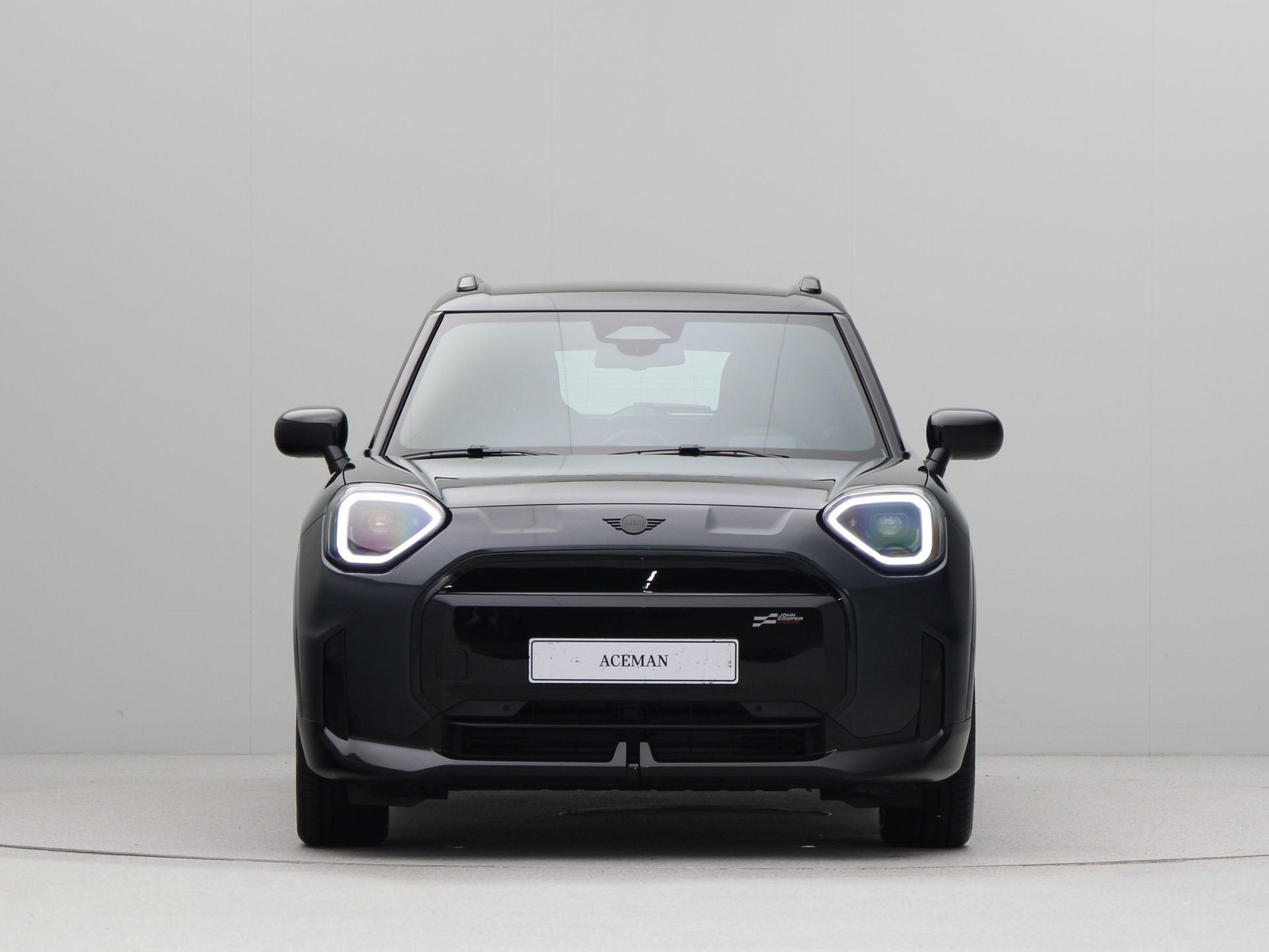 MINI Aceman E John Cooper Works Pakket S Plus PRIVATE LEASE, Auto's, Zwart, Aceman, Nieuw, 184 pk