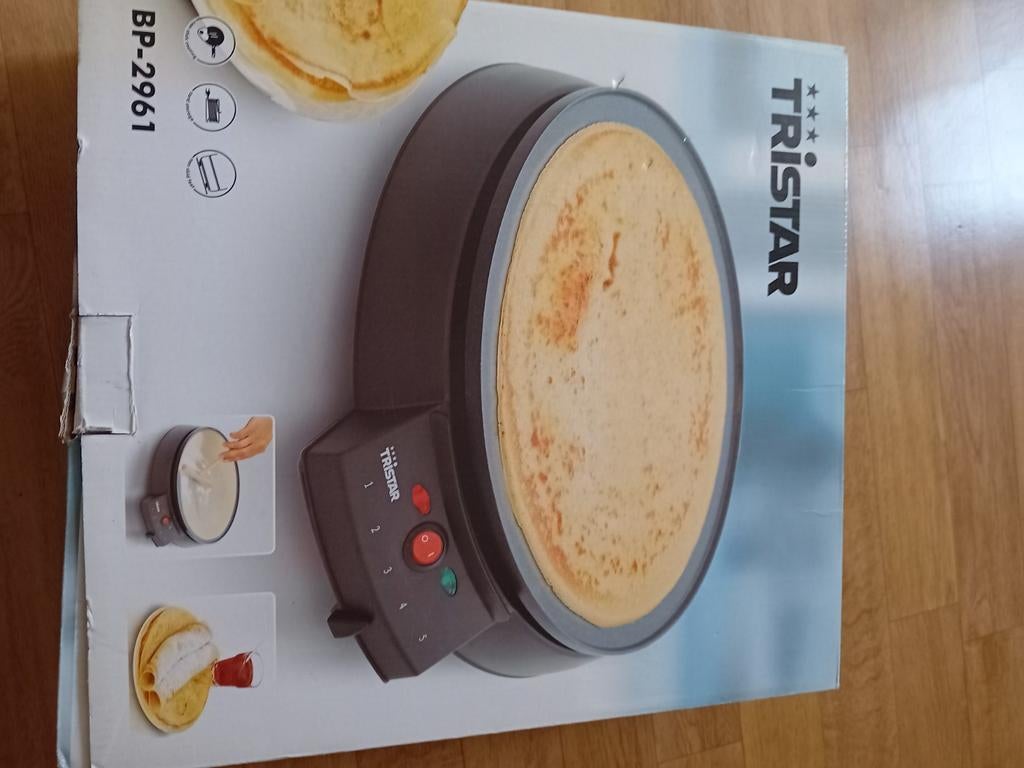 Tristar Crêpe Maker BP-2961 - Pannenkoekenplaat, Witgoed en Apparatuur, Ophalen, Nieuw