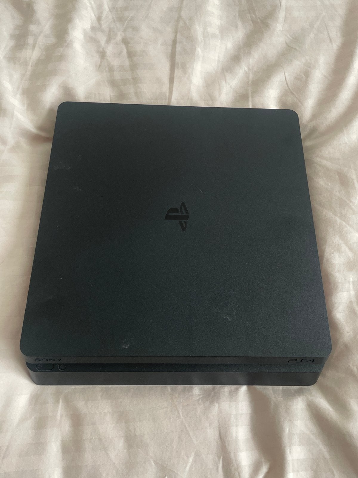 PlayStation 4 Slim, Spelcomputers en Games, Spelcomputers | Sony PlayStation 4, Ophalen, Met games, Refurbished, Zonder controller