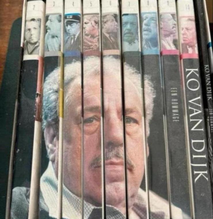 KO VAN DIJK - EEN HOMMAGE (10DVD + BOEK), Alle leeftijden, Ophalen of Verzenden, Zo goed als nieuw