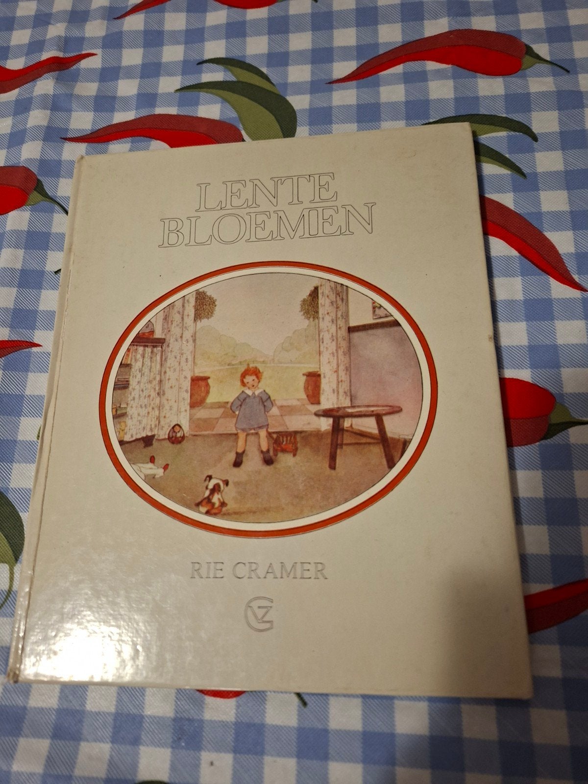 Vintage Prentenboek 'Lente Bloemen' – Rie Cramer (1974), Boeken, Ophalen of Verzenden, Gelezen, Rie Cramer, Prentenboek