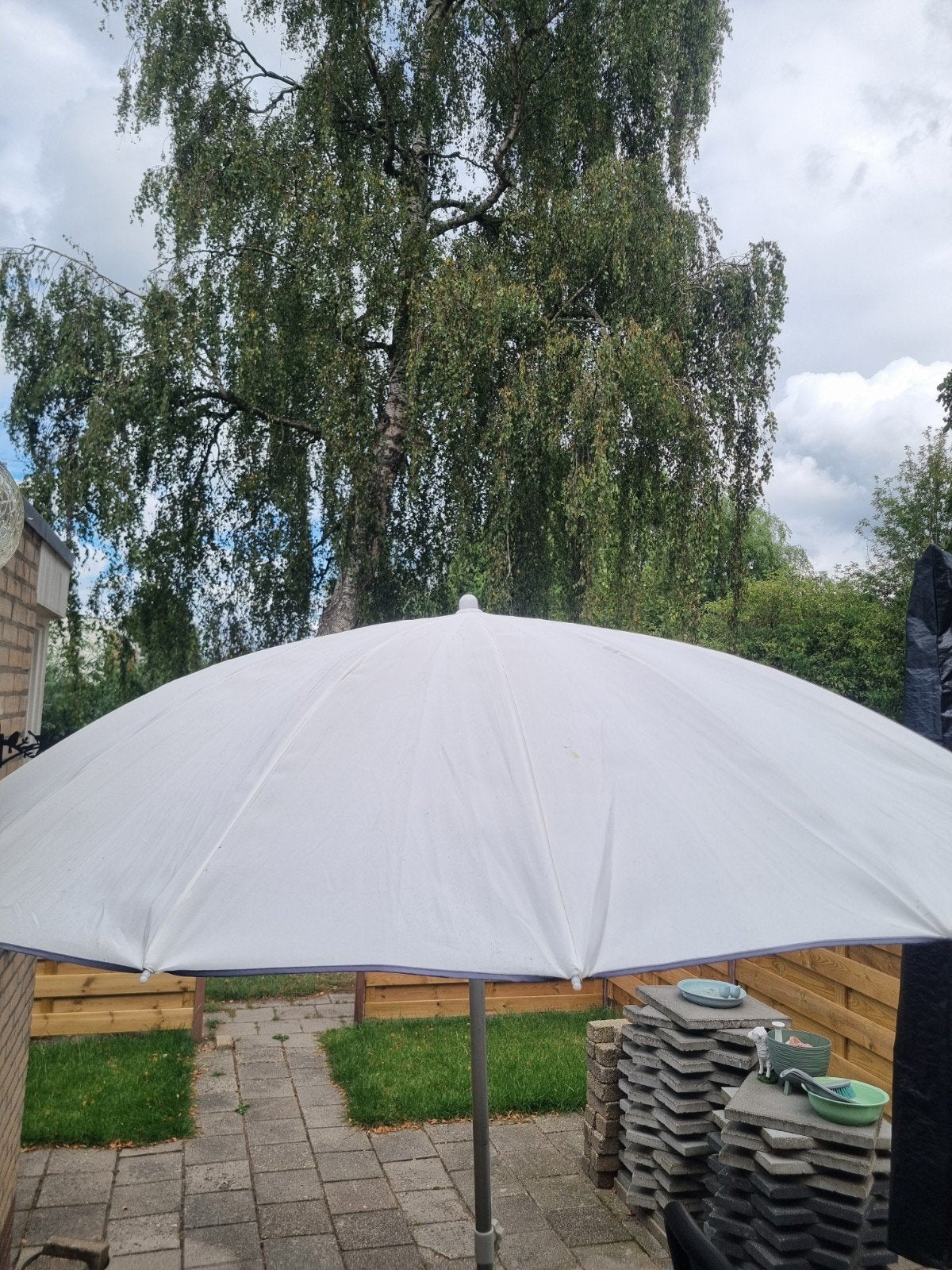 grote parasol, Tuin en Terras, Parasols, Ophalen, Zweefparasol