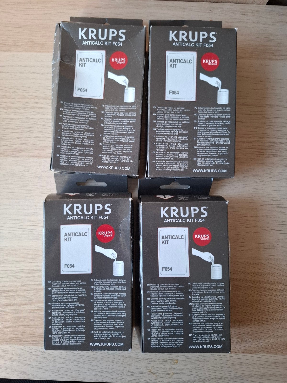 4x Krups Anticalc Kit F054 Ontkalkingsmiddel, Ophalen of Verzenden, Nieuw
