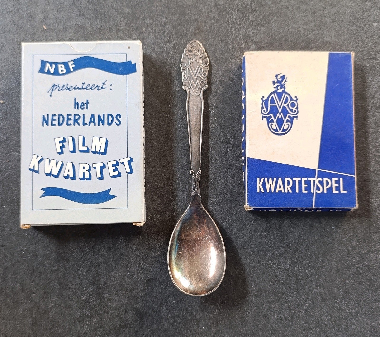 Vintage TV/Film kwartetten: Avro, plus 1934 Avro Lepel, Ophalen of Verzenden