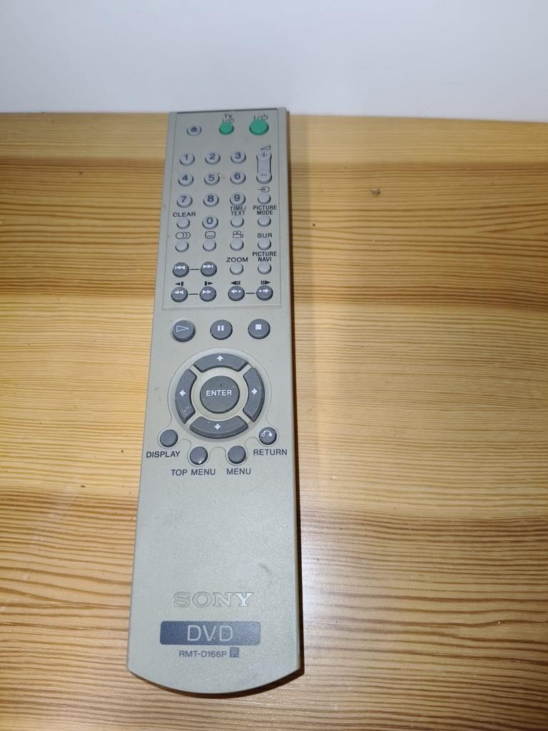 Sony DVD Afstandsbediening RMT-D166P, Ophalen of Verzenden, Zo goed als nieuw, Origineel, Dvd