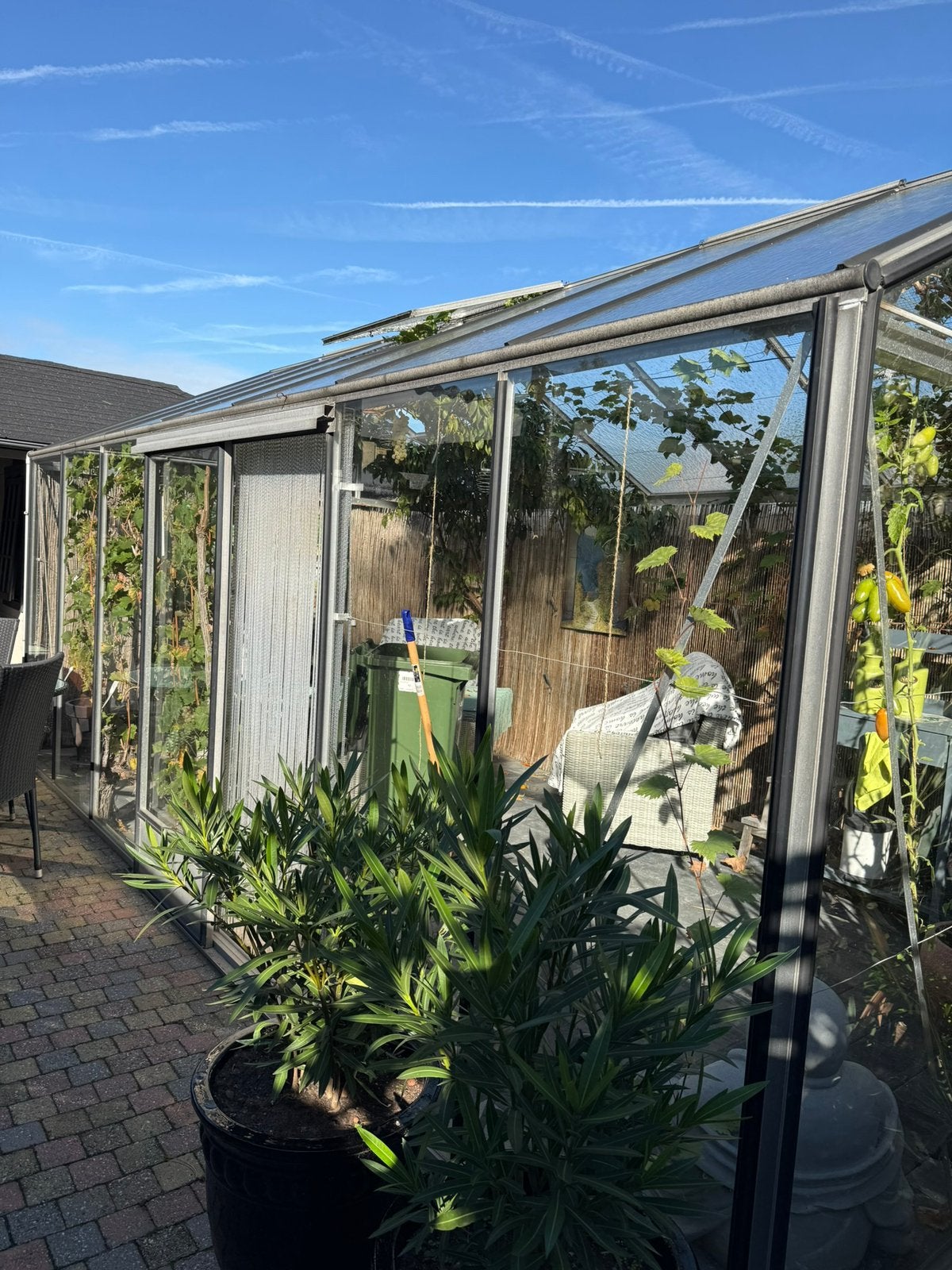 Hobbykas, Ophalen, Glas, Zo goed als nieuw, Aluminium