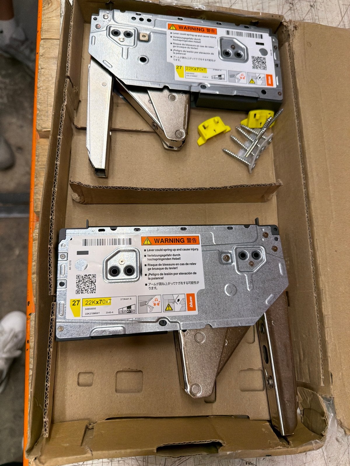 Blum Aventos HK top - Klepbeslag voor bovenkasten, Nieuw, Ophalen of Verzenden, Nvt, Nvt
