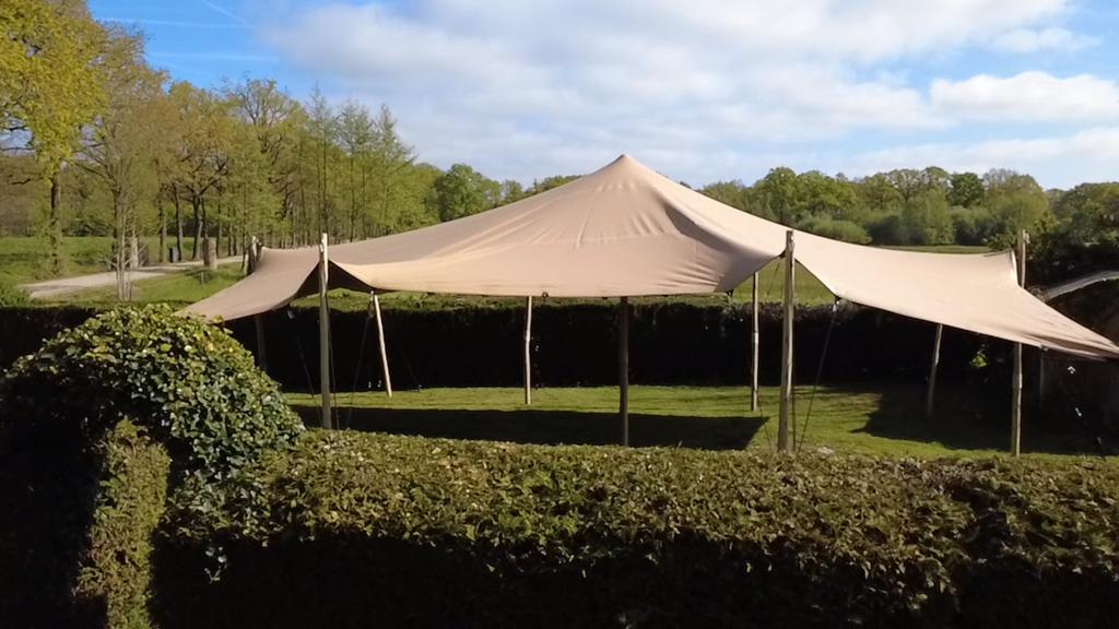 Te huur Stretchtent 10x7,5m - Flexibel en Stijlvol Evenement, Ophalen of Verzenden, Gebruikt, Meer dan 6