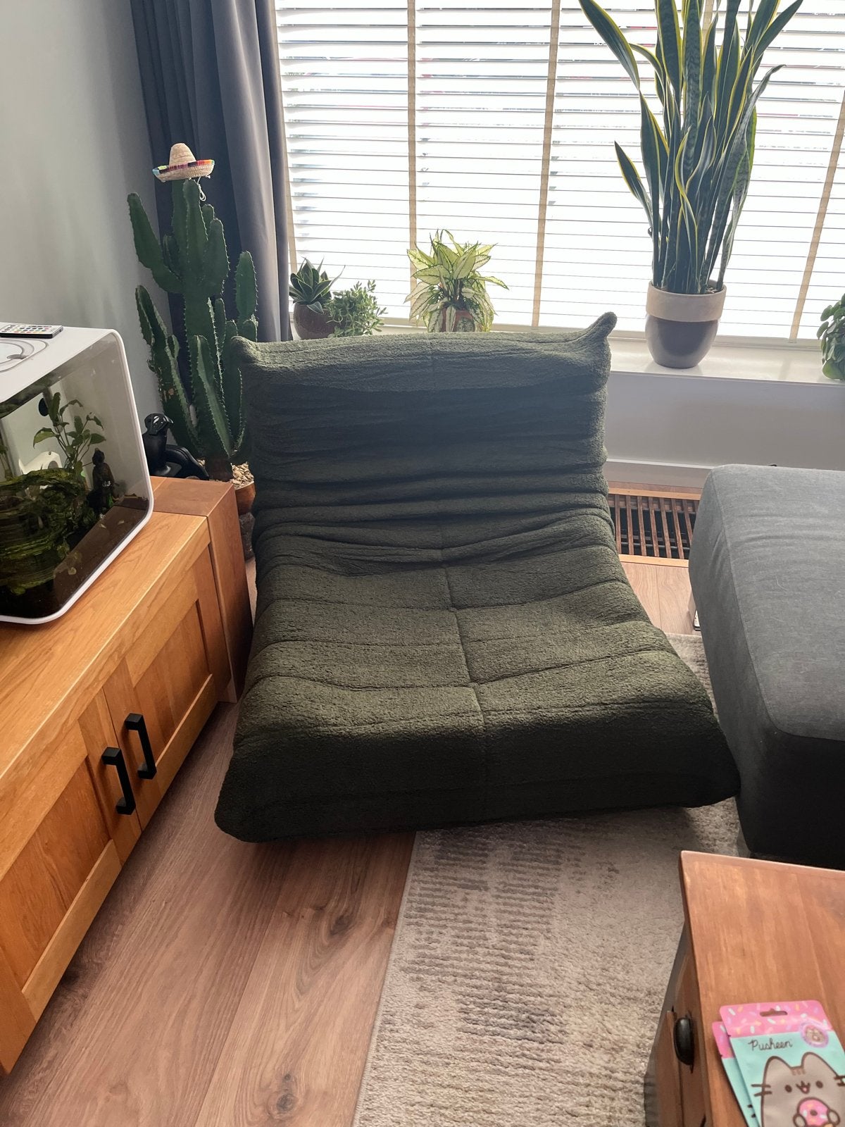 Comfortabele stoel met hoezen, Huis en Inrichting, Stoelen, Ophalen, Overige kleuren, Zo goed als nieuw, Hip