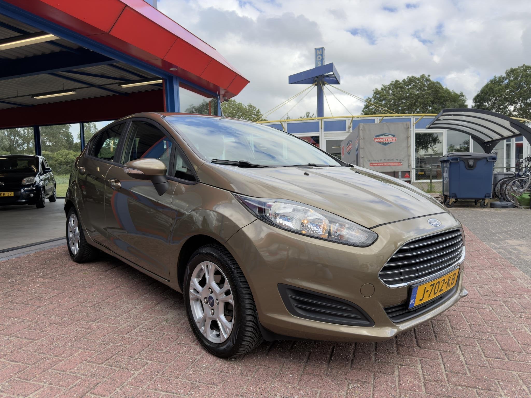 Ford Fiesta 1.0 EcoBoost Titanium, Auto's, Voorwielaandrijving, Euro 6, Bruin, Handgeschakeld