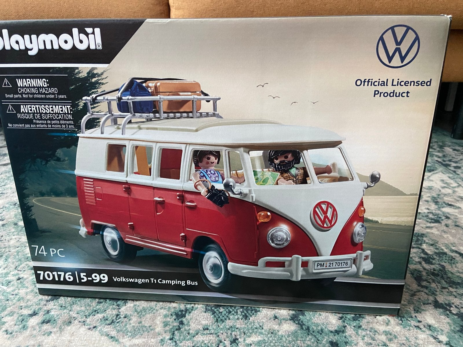 Playmobil Volkswagen T1 Camping Bus 70176 - Nieuw in doos, Kinderen en Baby's, Ophalen, Complete set, Voertuig, Nieuw