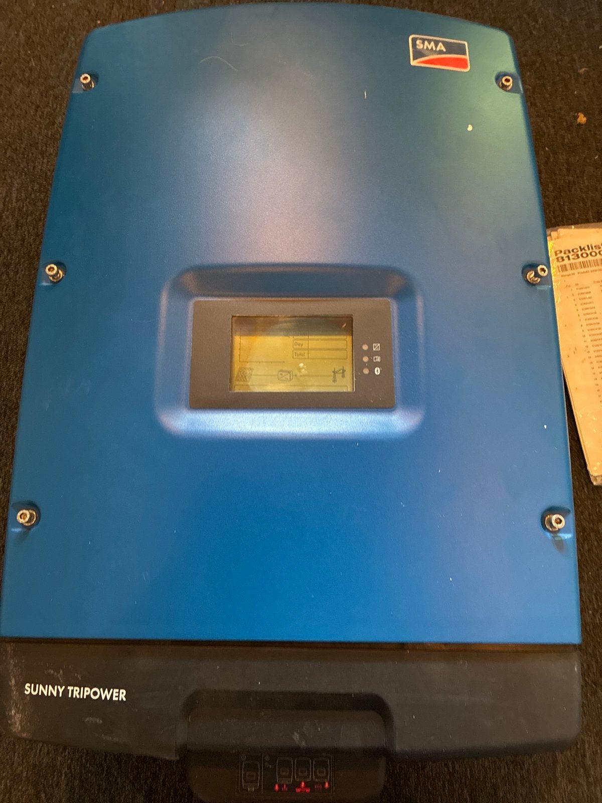 SMA Sunny Tripower STP 9000TL-20 Omvormer, Doe-het-zelf en Verbouw, Zonnepanelen en Toebehoren, Ophalen, Gebruikt, Overige typen