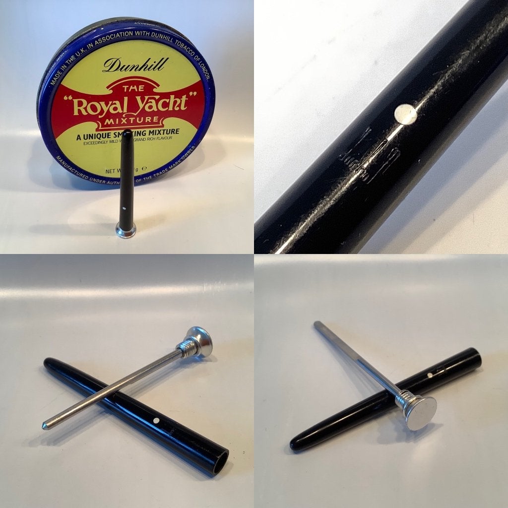 DUNHILL Pijp stamper Pipe tamper gereedschap tool White Dot, Ophalen of Verzenden, Zo goed als nieuw, (Water)pijp