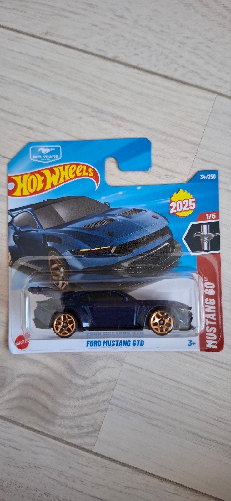 Hot Wheels Ford Mustang GTD 2025 - Nieuw in verpakking, Ophalen of Verzenden, Nieuw