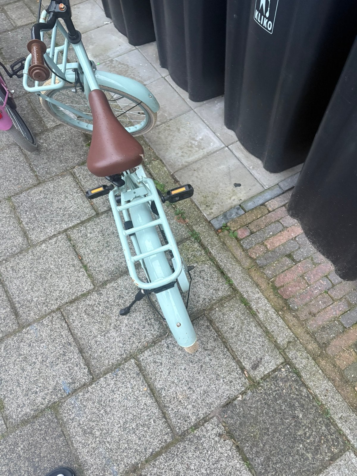 kinderfiets, Fietsen en Brommers, Ophalen, Gebruikt, 20 inch