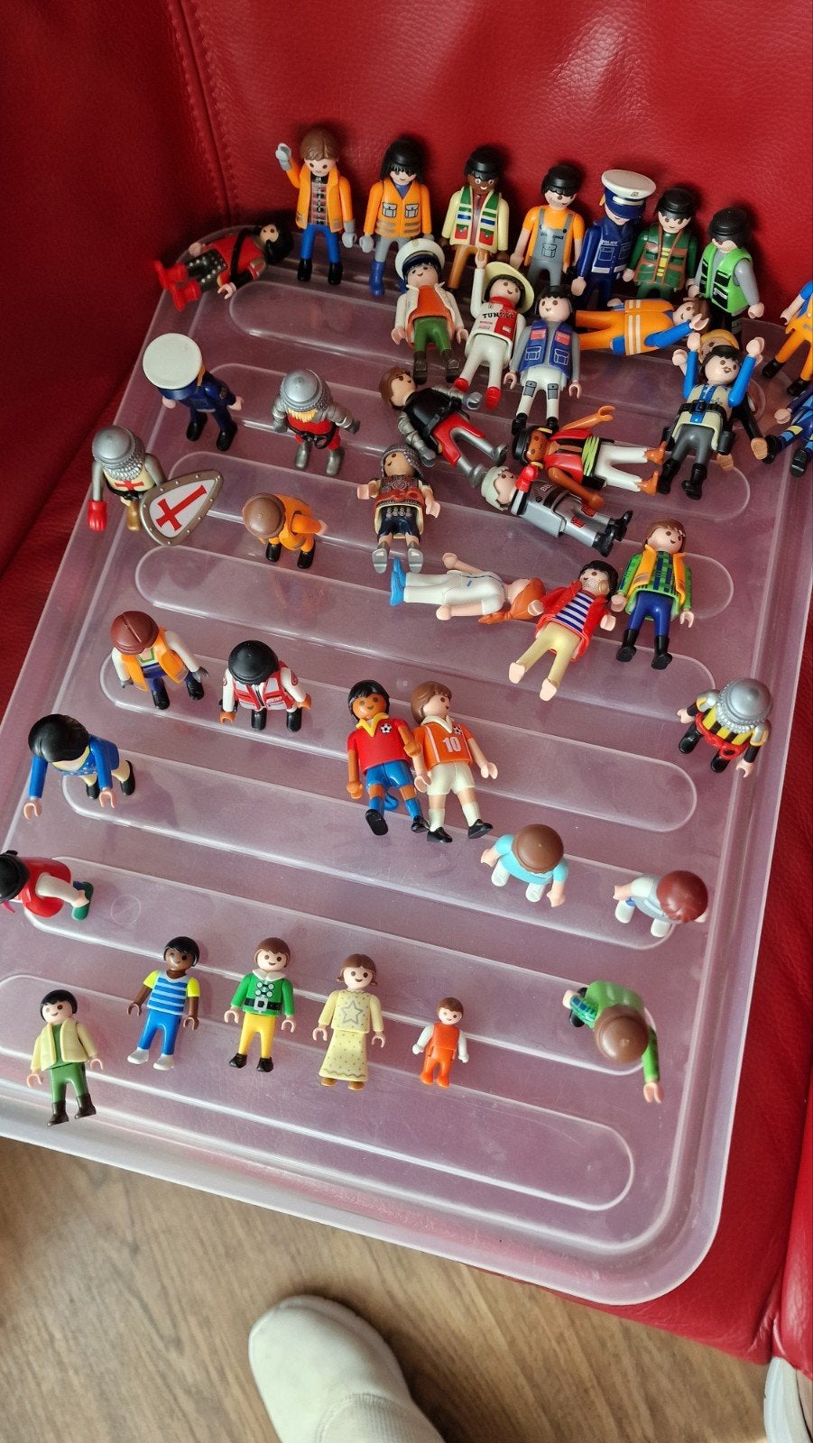 Grote Playmobil collectie: figuren, voertuigen en meer!, Ophalen of Verzenden, Gebruikt, Losse onderdelen, Figuren