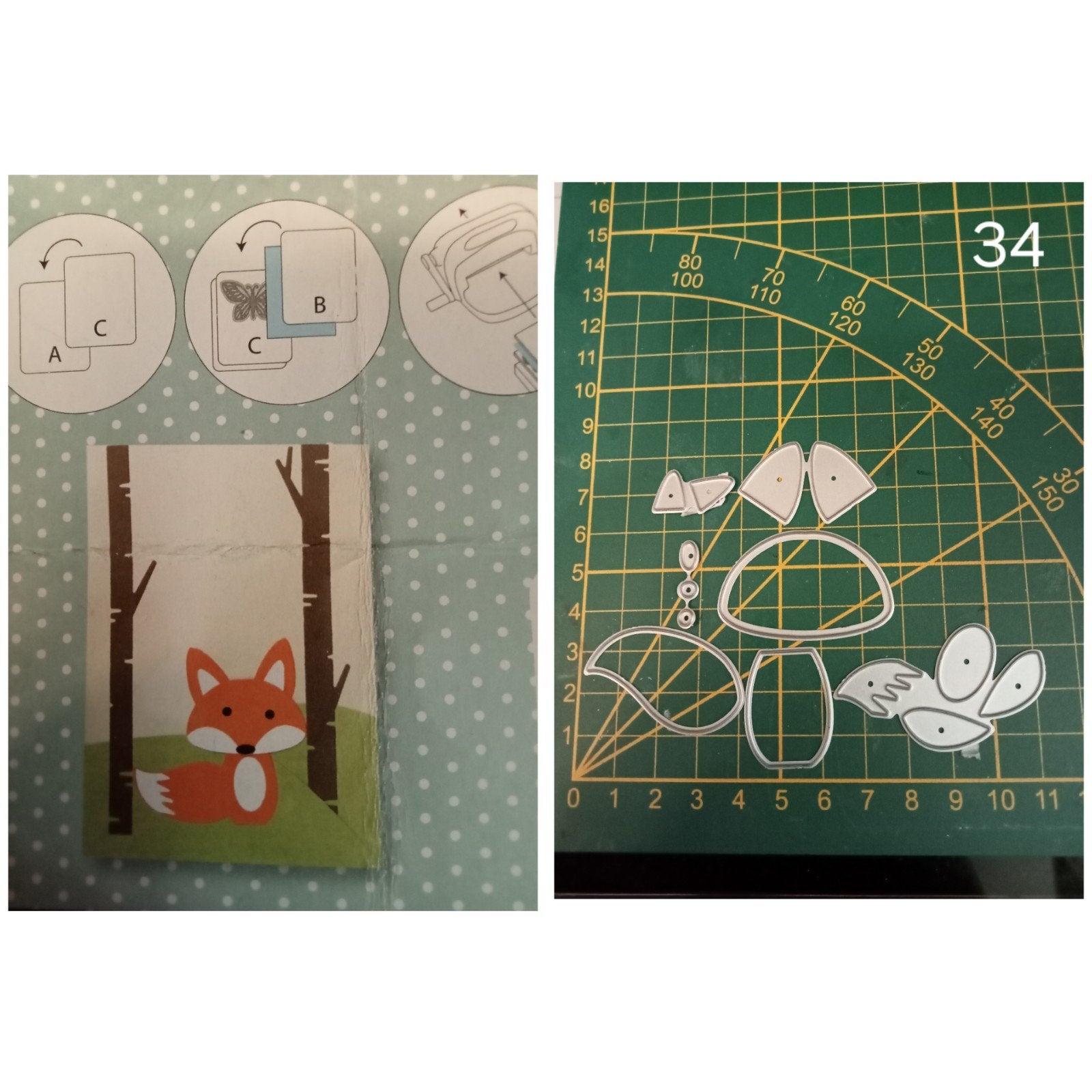 Love 2 craft snijmal., Ophalen of Verzenden, Zo goed als nieuw, Dieren, Pons of Mal