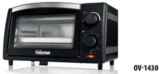 Tristar oven OV 1430, Ophalen, Minder dan 45 cm, Campingoven, Minder dan 45 cm