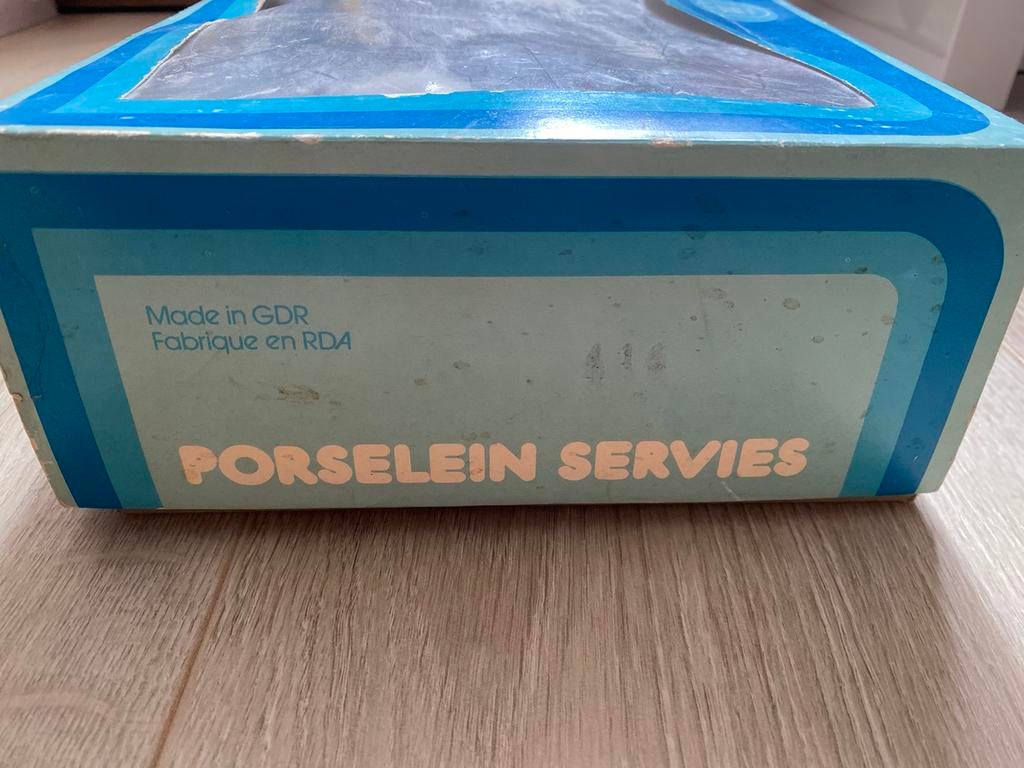 Poppenservies jaren ‘80, Ophalen of Verzenden, Gebruikt