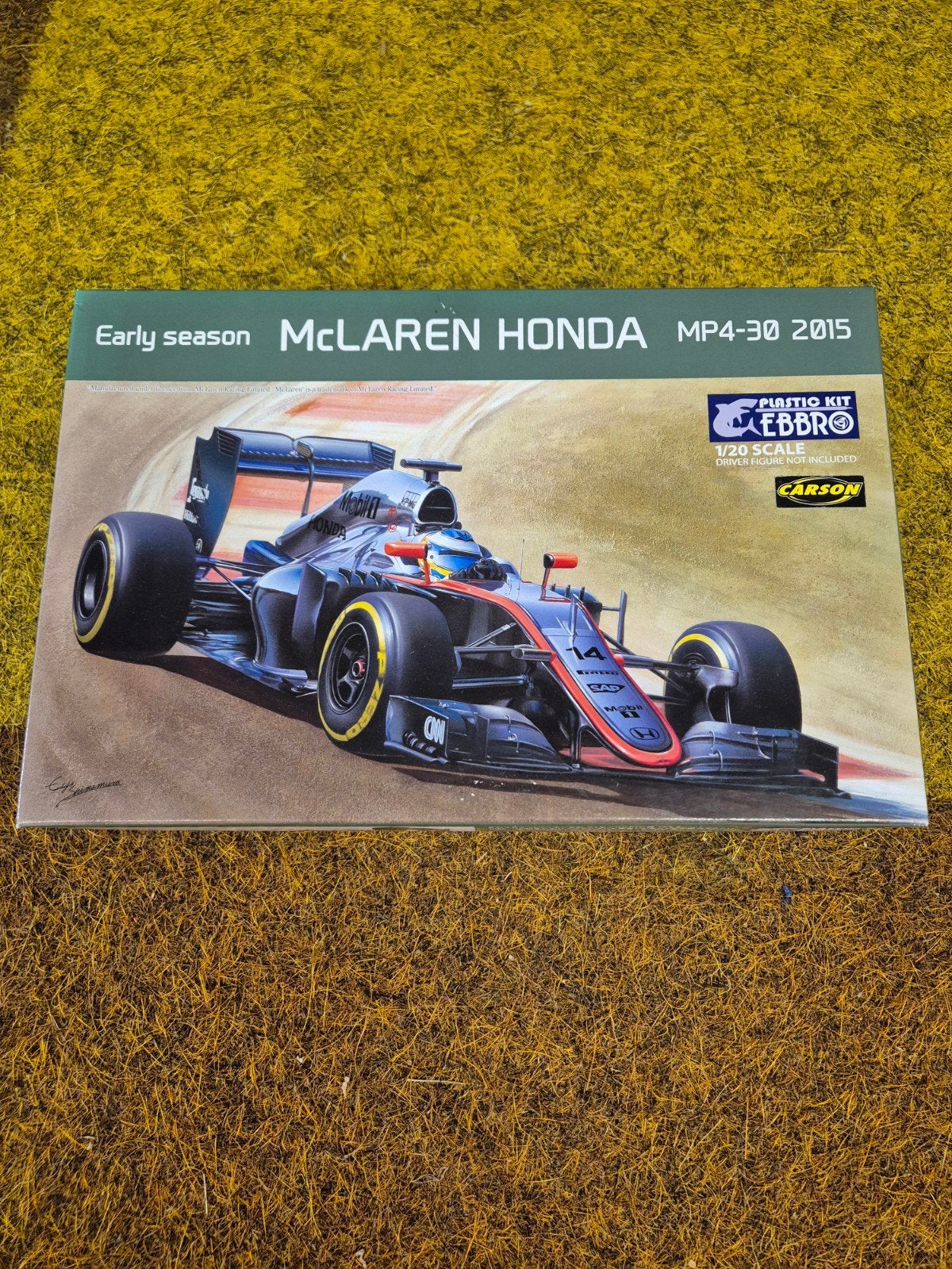 Ebbro Mclaren HONDA MP4-30 2015, Hobby en Vrije tijd, Modelbouw | Auto's en Voertuigen, Overige merken, Auto, Groter dan 1:32