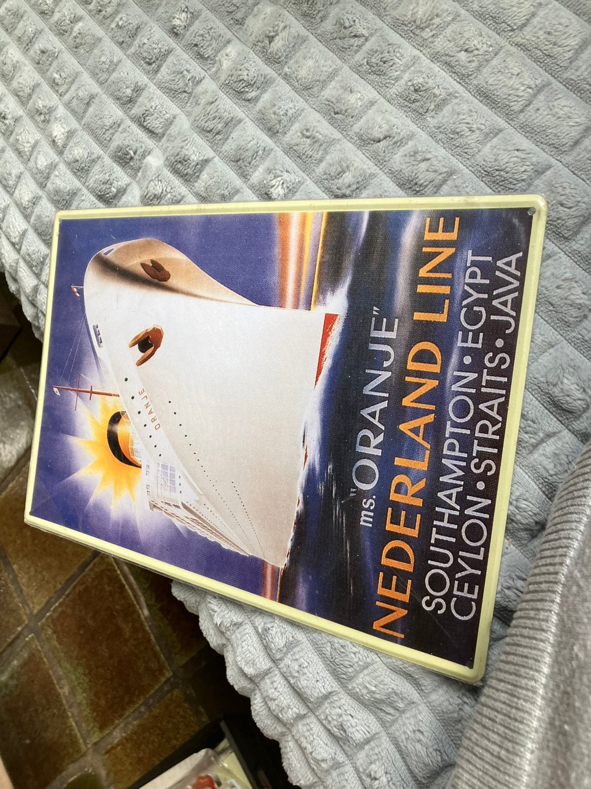 Kartonnen plaat van de oranje, Ophalen of Verzenden