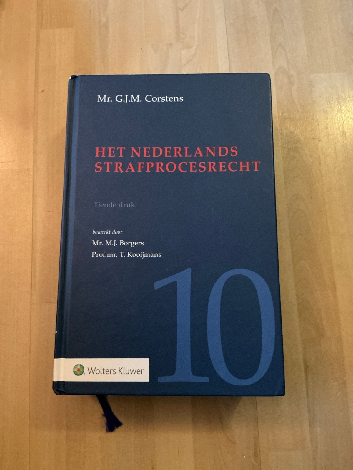 Het Nederlands Strafprocesrecht - Tiende druk, Ophalen of Verzenden, Gamma, Zo goed als nieuw, WO
