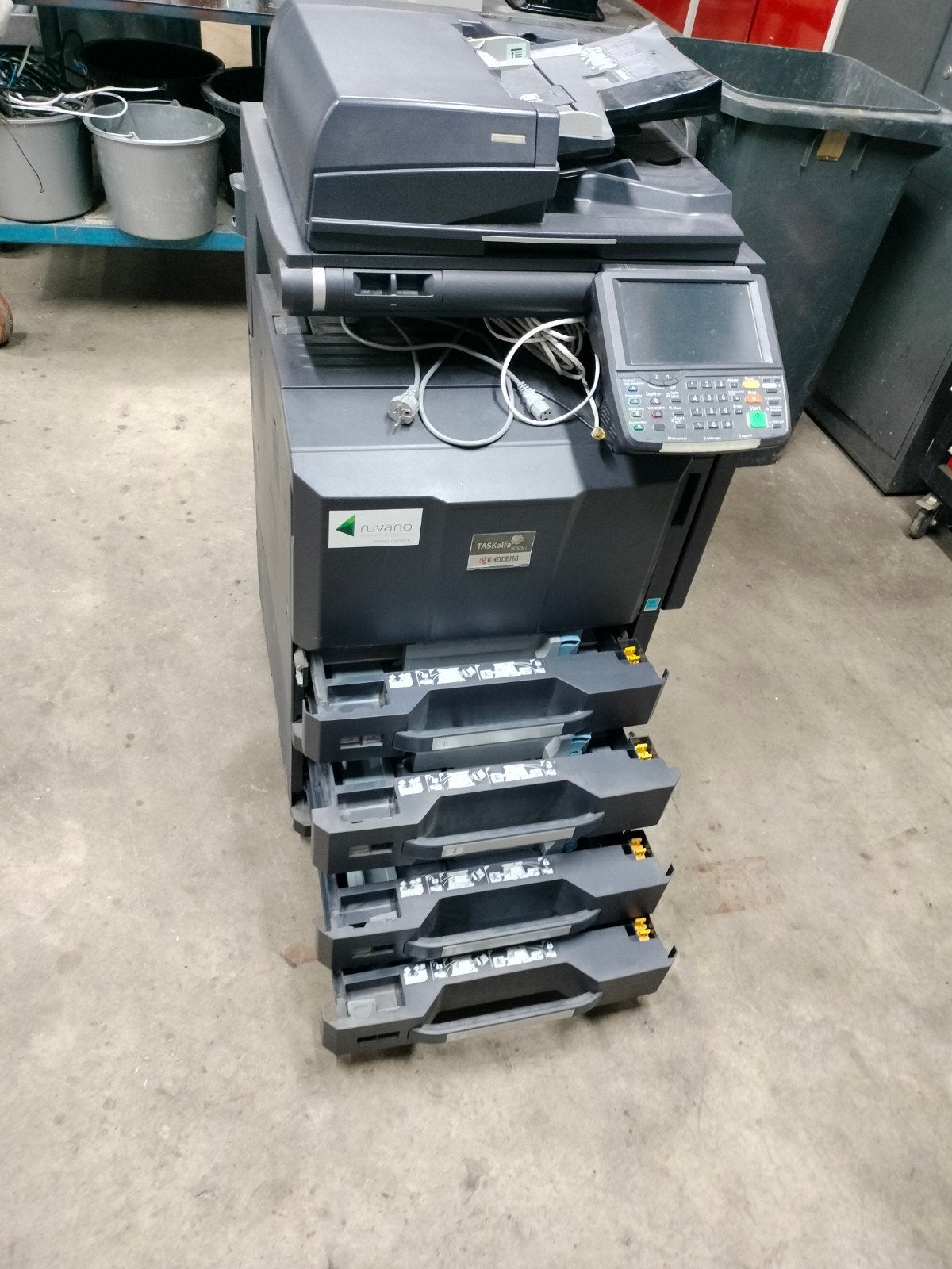 Kyocera TASKalfa 3050ci All-in-One Laserprinter, Computers en Software, Printers, Ophalen, Kleur printen, Gebruikt, All-in-one