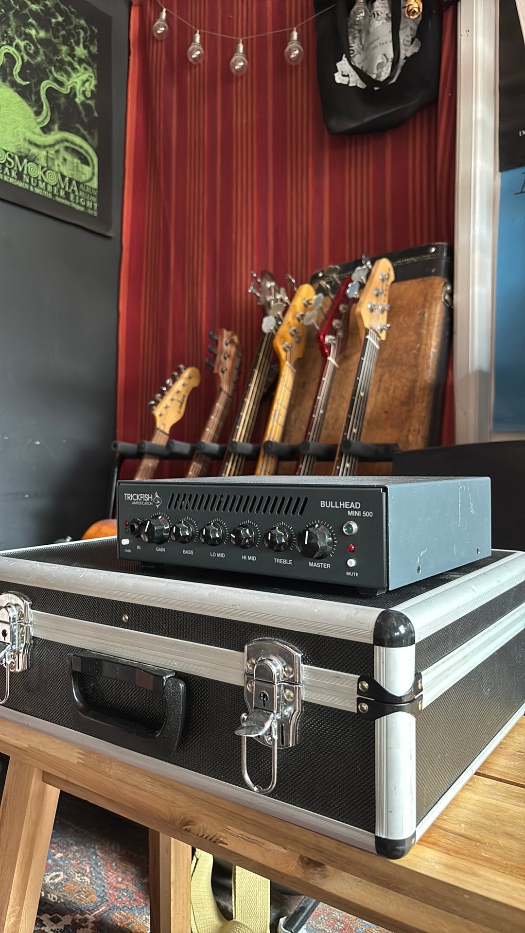 Trickfish bullhead mini 500, Ophalen, Gebruikt, Basgitaar, 100 watt of meer