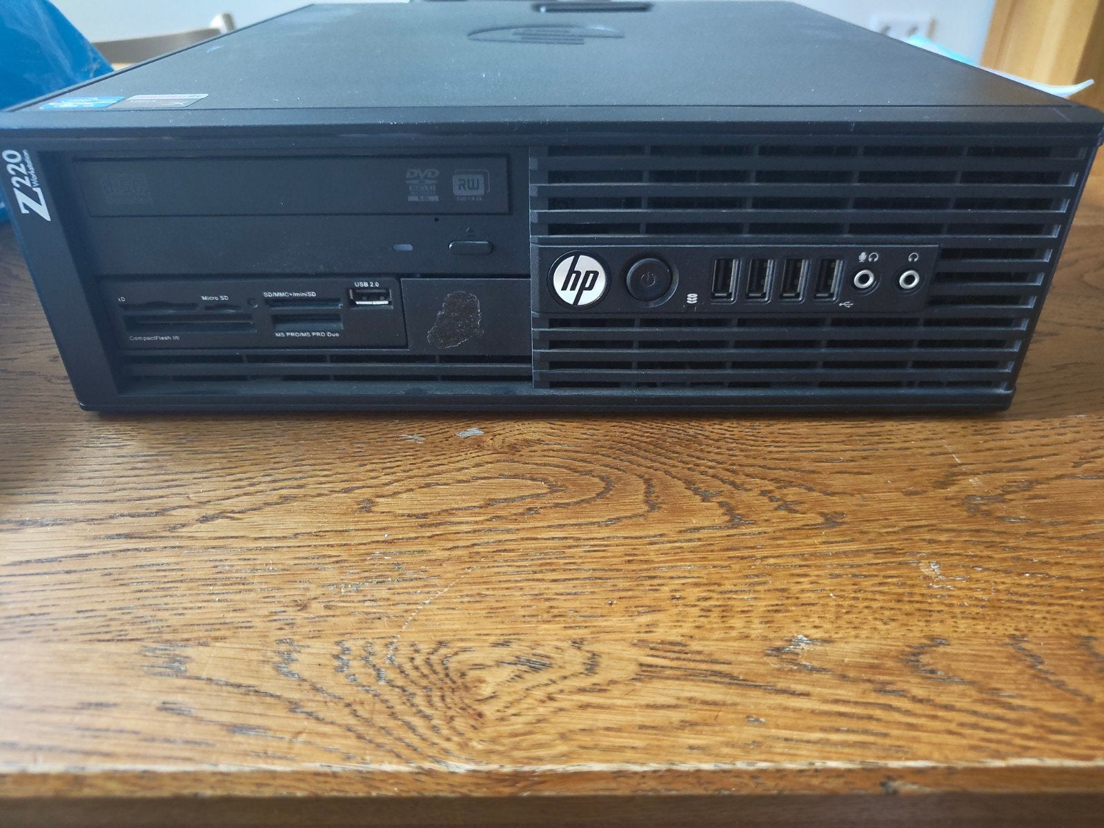 Te koop aangeboden HP Z220 SFF Workstation, Ophalen, Gebruikt, 3 tot 4 Ghz, SSD