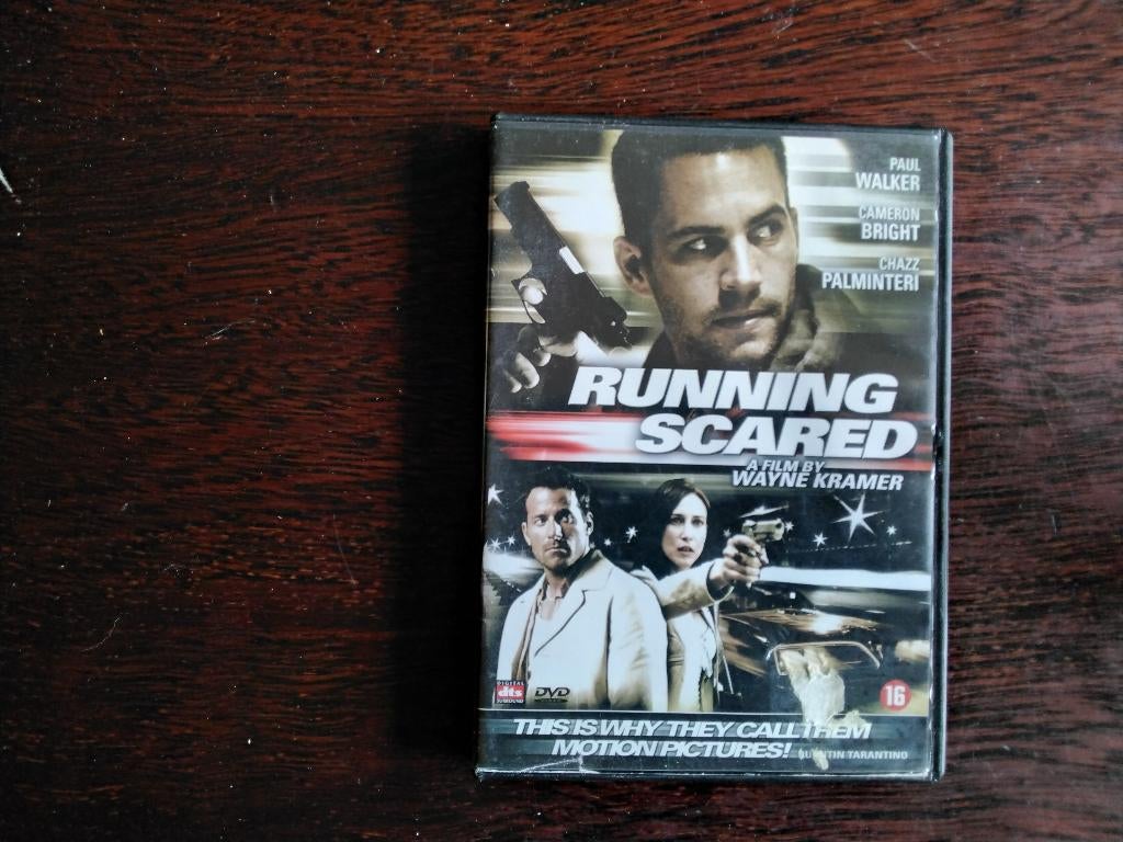 Running scared, origineel, Vanaf 16 jaar, Ophalen of Verzenden, Zo goed als nieuw, Actiethriller