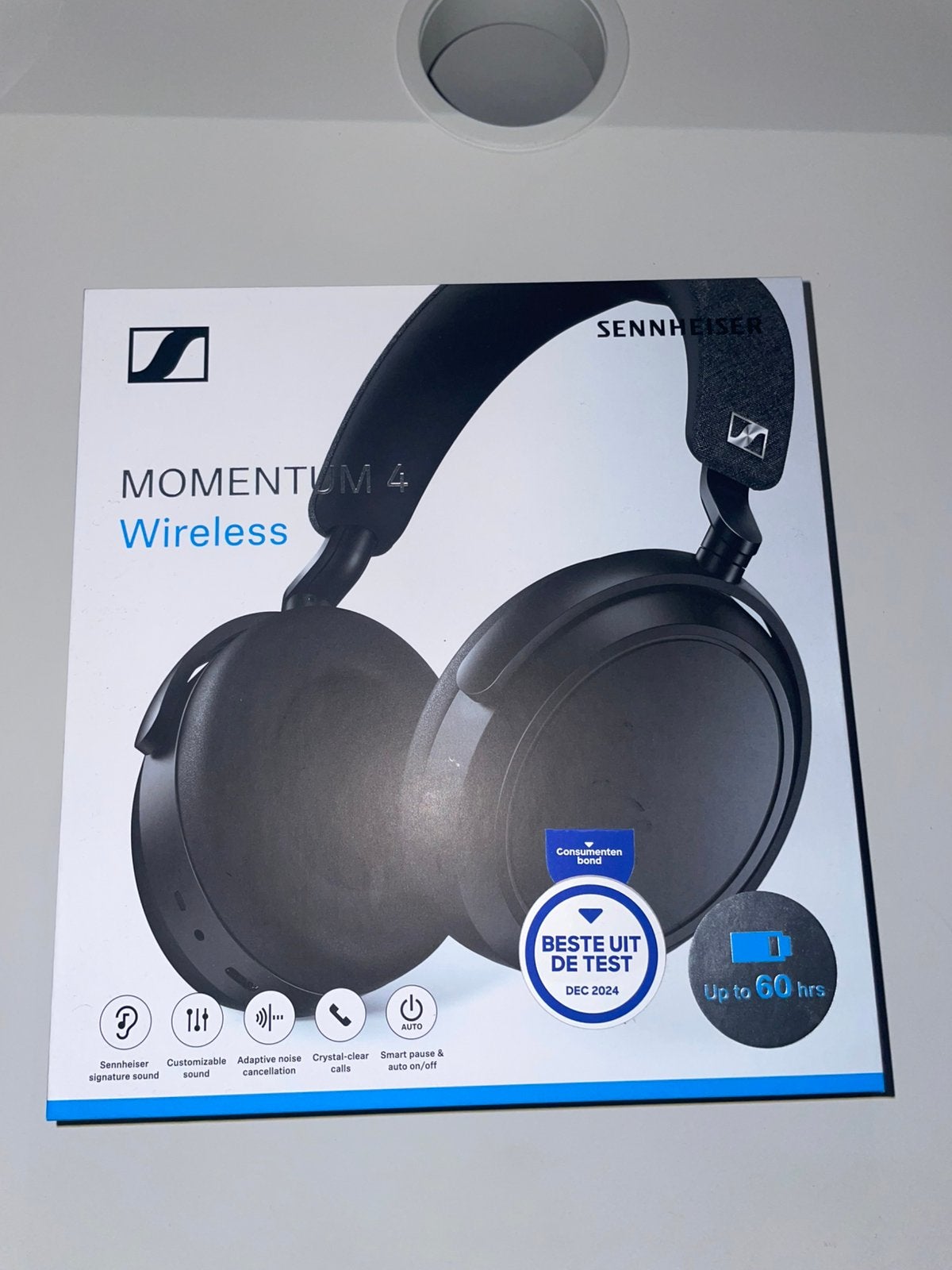 Sennheiser momentum 4 wireless, Ophalen of Verzenden, Nieuw, Draadloos